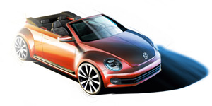 VW New-Beetle 21st Century Cabrio Conzept