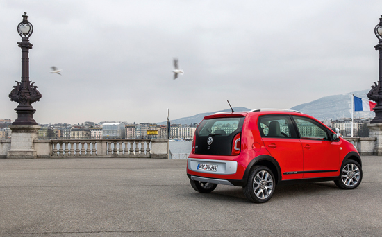 Vw UP! Cross 2013 Beifahrerseite Vw UP! Cross 2013 Beifahrerseite