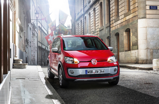 Vw UP! Cross 2013 Beifahrerseite Vw UP! Cross 2013 Beifahrerseite