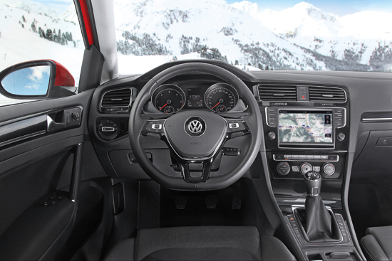 Vw Golf 7 4 Motion 2013 Cockpit - Innenraum